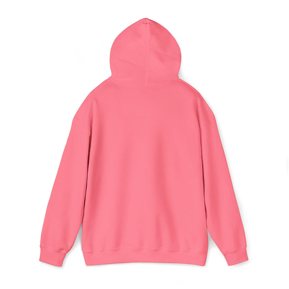 Thumbnail: Unisex Heavy Blend™ Hooded Sweatshirt with Heart Design - Cozy Casualwear