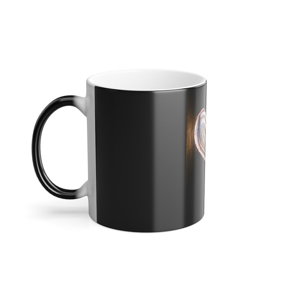 Thumbnail: Heart Glow Color Morphing Mug - Perfect Gift for Valentine’s Day & Cozy Mornings