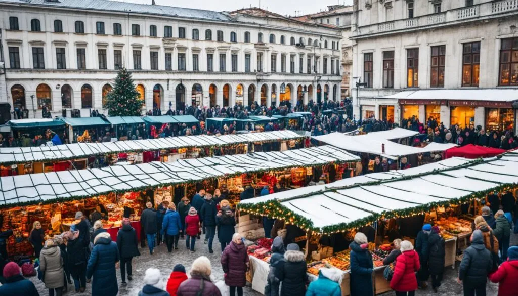 Saraybosna'nın samimi yılbaşı atmosferi