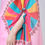 Thumbnail: Pink Elegant Freehand Peacock And Mandala Print Ready To Wear Georgette Satin Saree