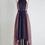 Thumbnail: Purple Fancy Western Sleeveless Colorblock One Piece Georgette Dress