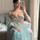 Thumbnail: A Women in Party Wear Heavy Net Embroidery Saree