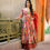 Thumbnail: A Girl In Distinct's Pure Muslin Anarkali Kurti With Plazzo & Dupatta Suit Set