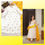 Thumbnail: Collage of Yellow Exquisite Leheriya White Embroidered Muslin Kurta With Pant & Dupatta Suit Set