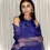 Thumbnail: A Girl in Blue Trendy Sadaf Kanwal Ready To Wear Kurti With Pant & Dupatta Salwar Suit Set