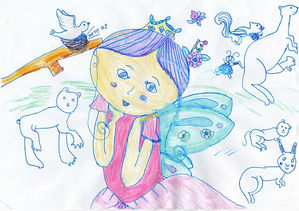 Age 6: Self-Portrait