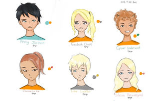 Percy Jackson characters 1