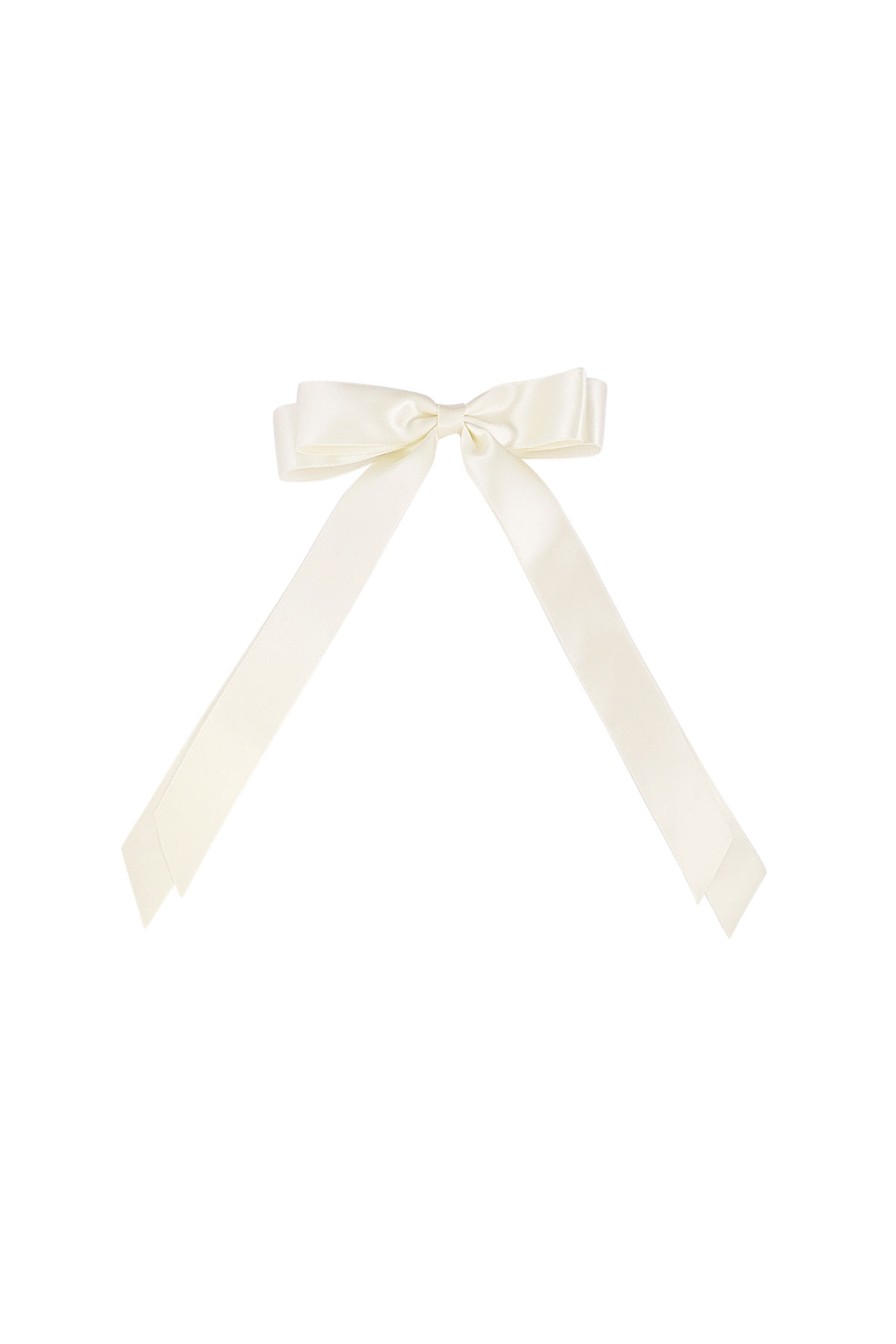 Cute hairbow white