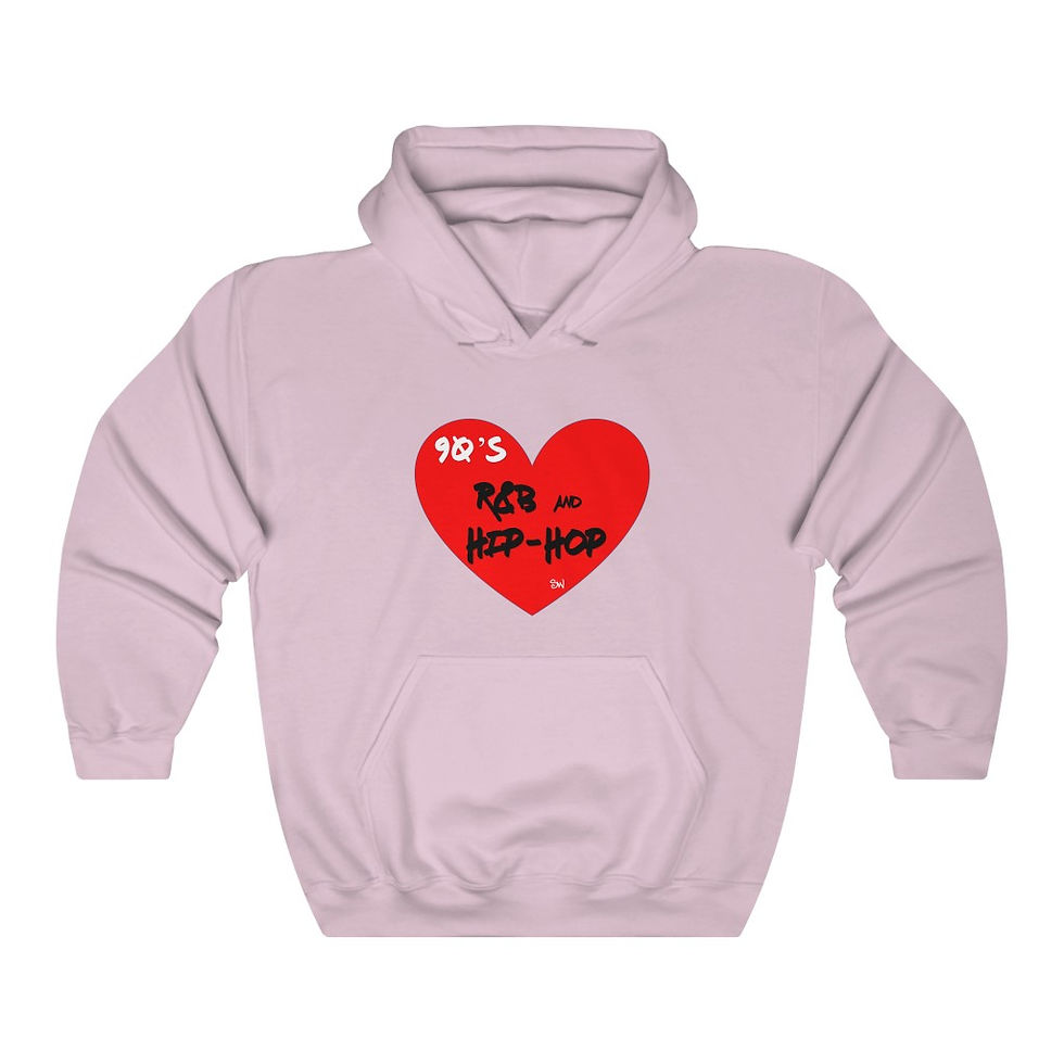 Thumbnail: SW "Love Hip Hop and R&B" Unisex Heavy Blend Hoodie