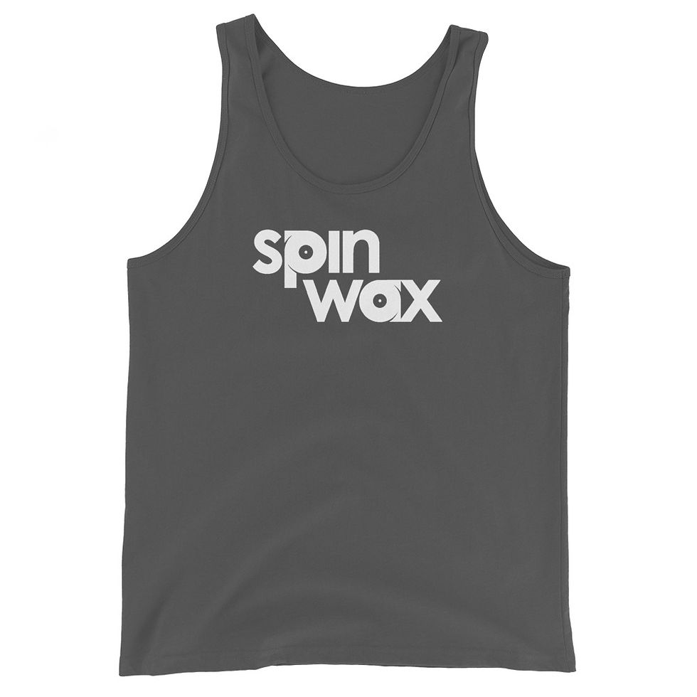Thumbnail: Spin Wax Classic Black LogoUnisex Tank Top