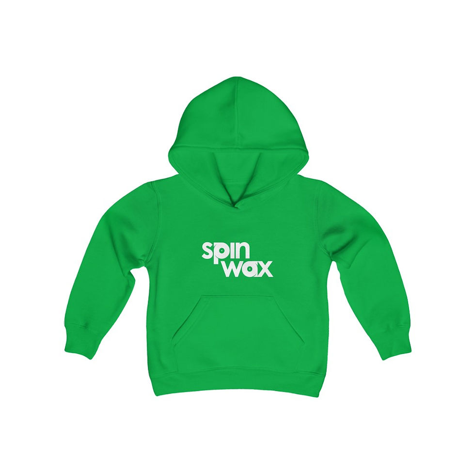Thumbnail: Kids - Spin Wax "White Logo" Hoodie