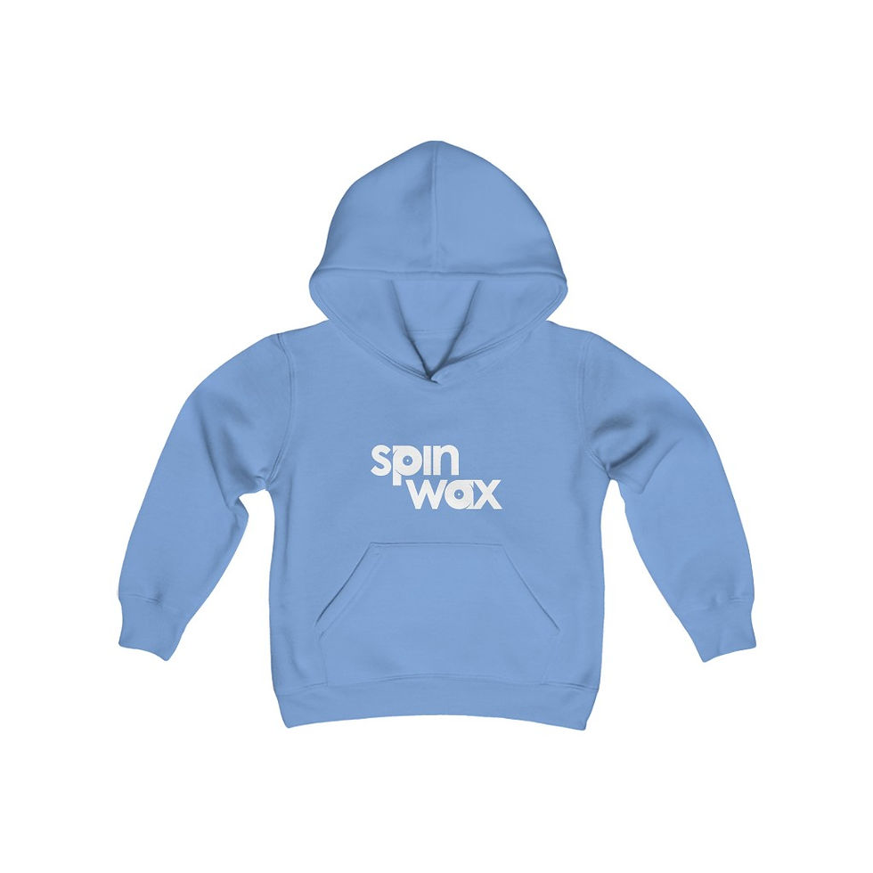 Thumbnail: Kids - Spin Wax "White Logo" Hoodie