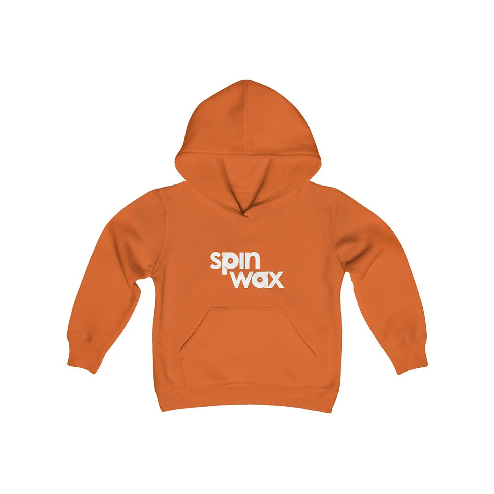 Thumbnail: Kids - Spin Wax "White Logo" Hoodie