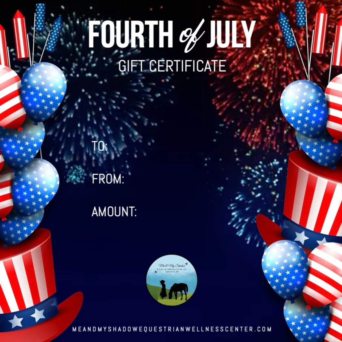 14-Fourth Of July Gift Certificate