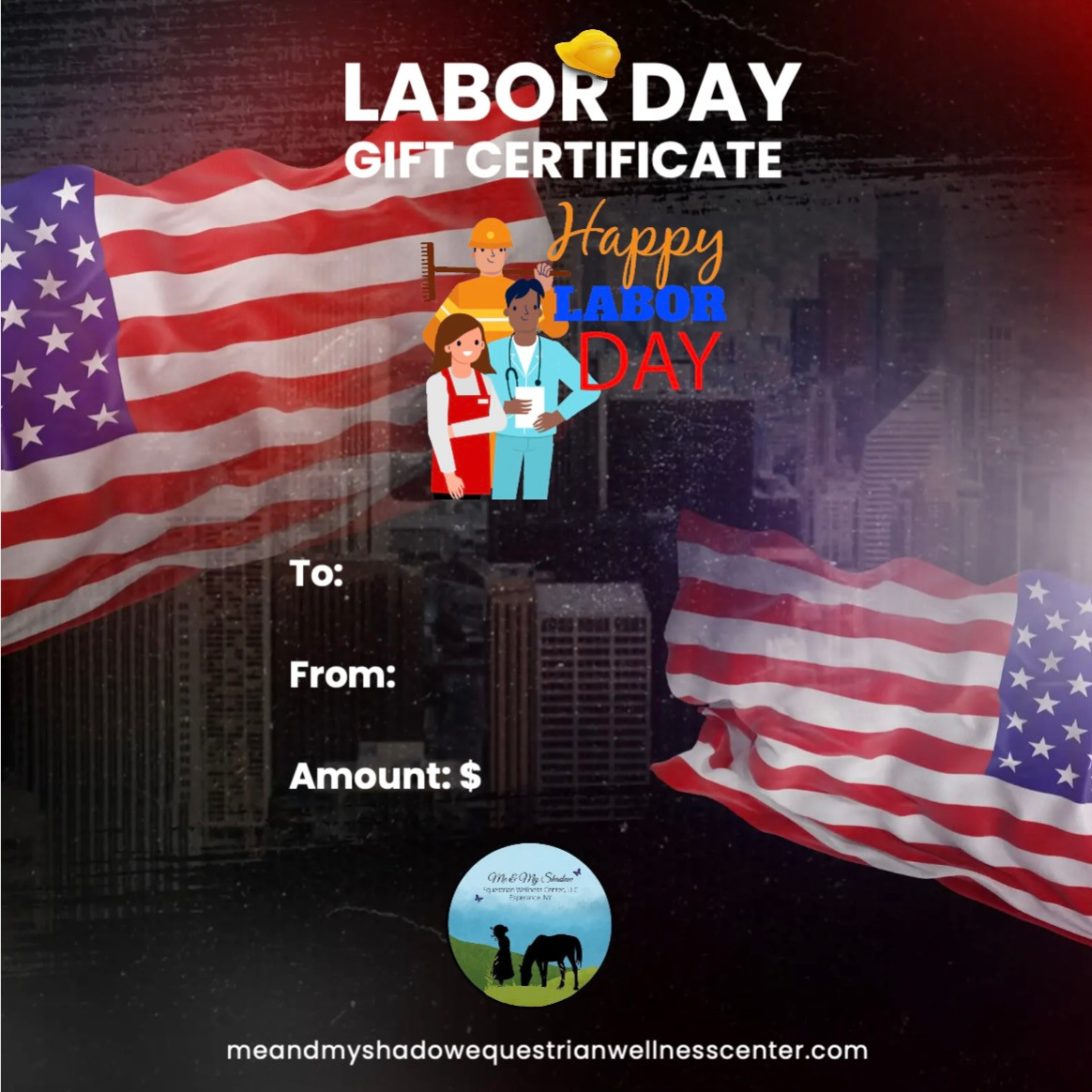 15-Labor Day Gift Certificate