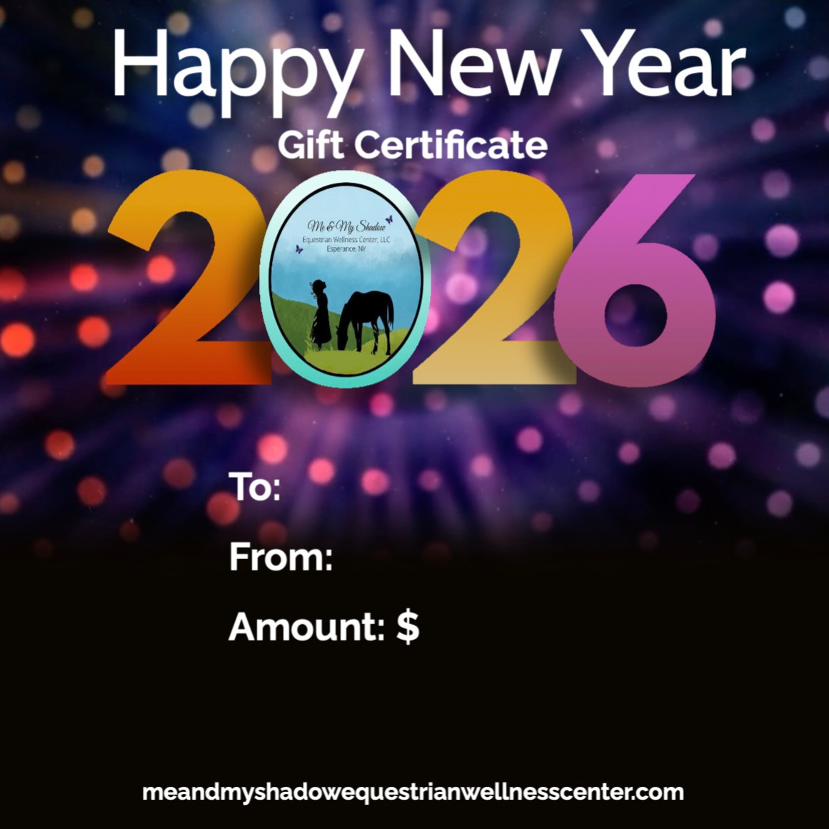 5-New Year Gift Certificate