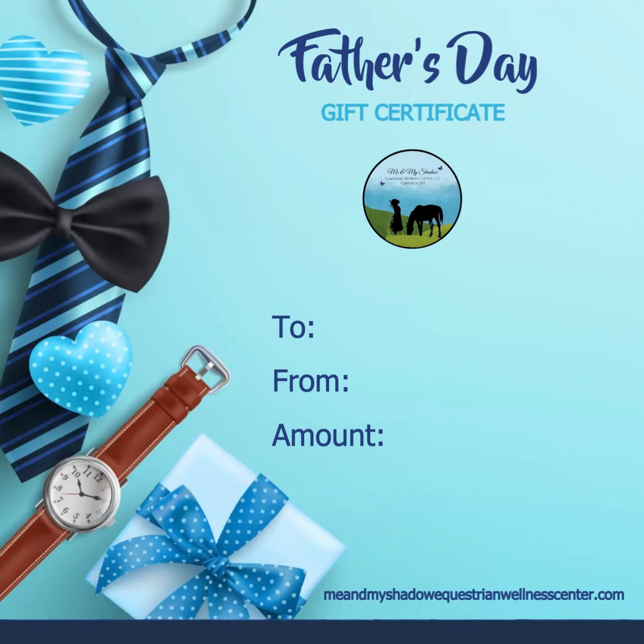 12-Father's Day Gift Certificate