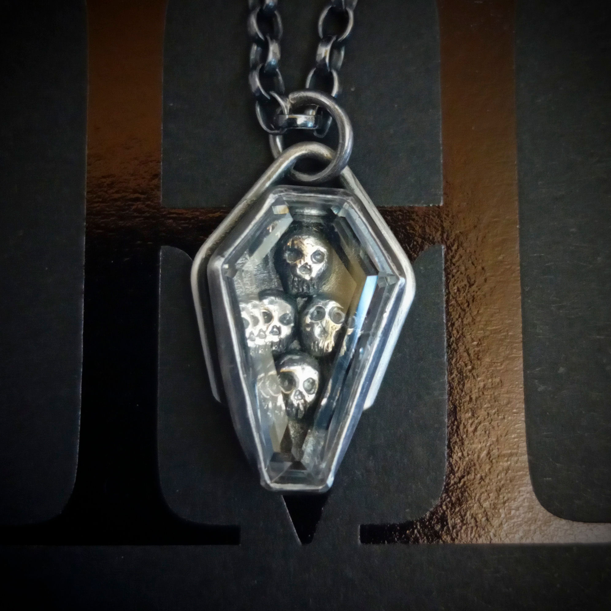 Catacomb Pendant With Rock Crystal