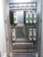 Finished Electrical Cabinet with Nidec Variable Frequency Drives