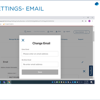 Evaluation of editing an email with findings and recommendations.