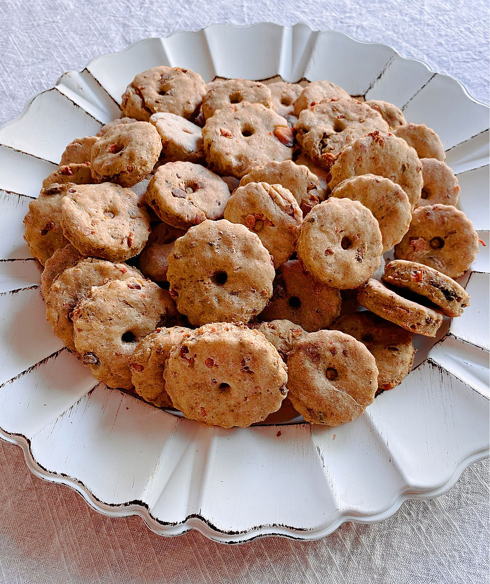 Liver Bacon Biscuits 