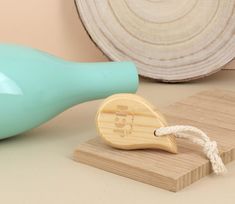 Brosse pour le visage verso en bois 