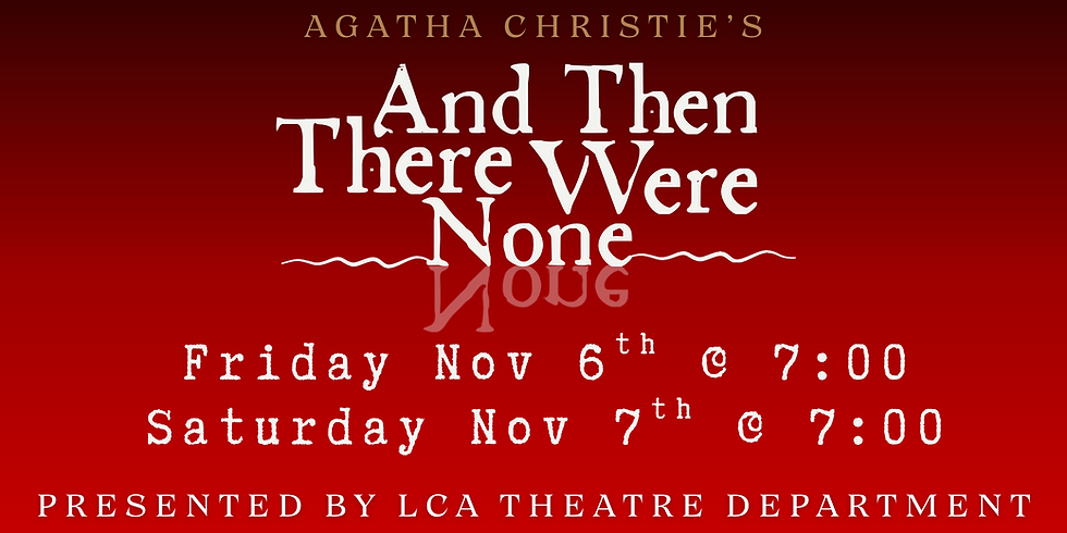 Agatha Christie's And Then There Were None