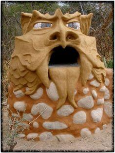Dragon pizza oven