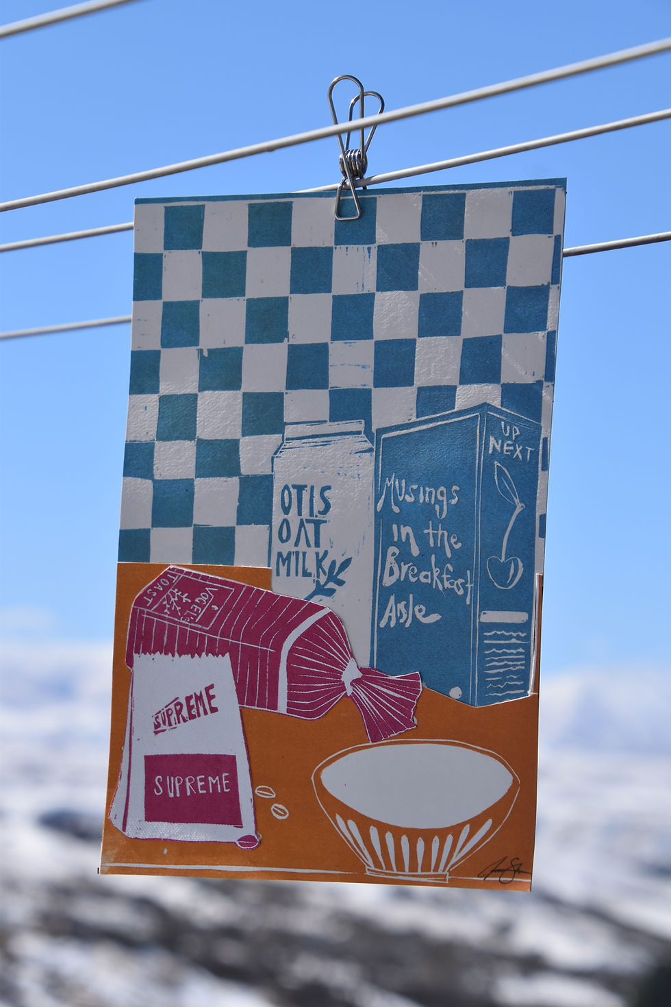 Thumbnail: Musings in the Breakfast Aisle Print