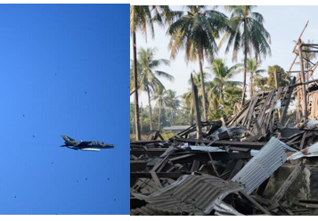 In 2026, the Junta Carried Out At Least 10 Airstrikes on Rakhine, Resulting in 33 Civilian Deaths—Including Detainees and Infants—and at Least 57 Injuries
