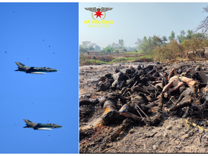 116 POWs Killed in Myanmar Junta's Air Strikes in Ann Township of Arakan