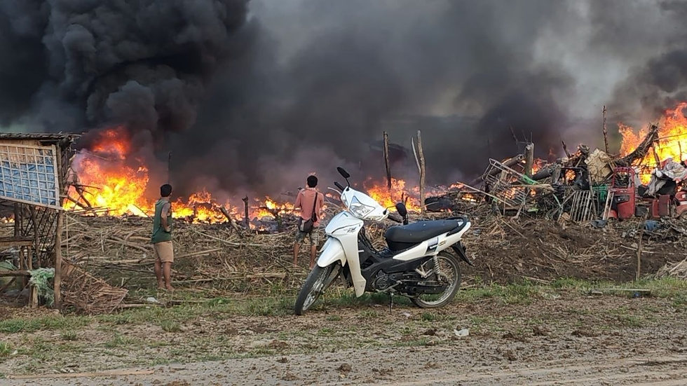 Myanmar Military Bombs an IDP Camp in Ponnagyun Township: At Least Six Displaced Civilians Killed and Around 10 Injured