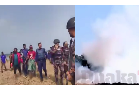 Clash Erupts Between AA and ARSA on Kyee Kyaung Island in Maungdaw Border Area; BGB Arrests ARSA Members Fleeing to Bangladesh Side