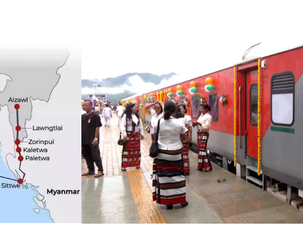 India-Myanmar Border Railway Extension to Connect with Kaladan Project: Mizoram Governor