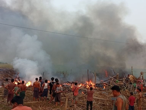 Myanmar Military Bombs an IDP Camp in Ponnagyun Township: At Least Six Displaced Civilians Killed and Around 10 Injured