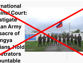 Decoding Facts from Hoaxes: A Critical Analysis of Fortify Rights' Report on the Arakan Army