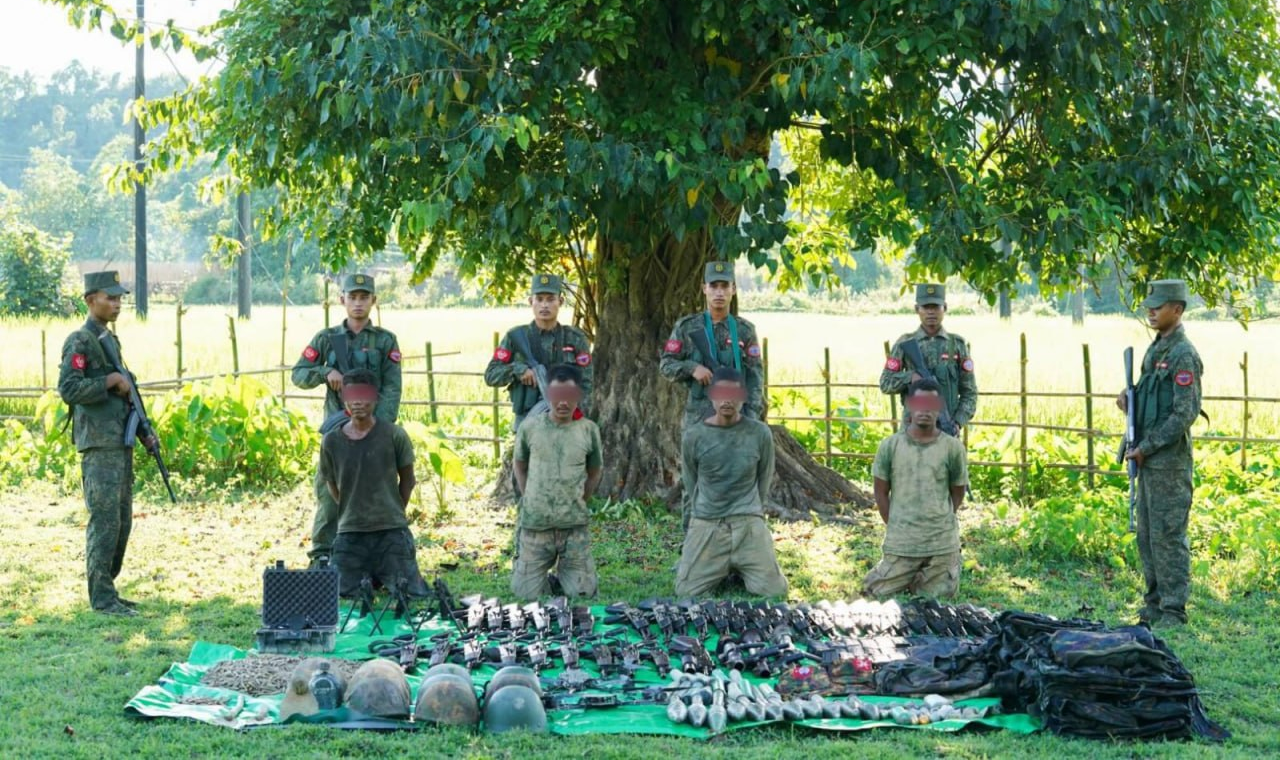 Myanmar junta faced military failure in Sittwe-Ponnagyun front (photocrd)