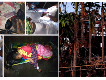 Two Civilians Including a Child Killed and 8 Injured by Junta Airstrikes and Artillery Shelling in Two Villages in Kyaukphyu