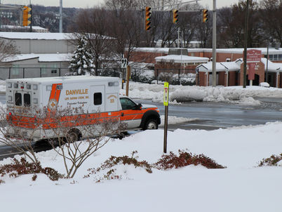 Huge Snowstorm Hits City of Danville