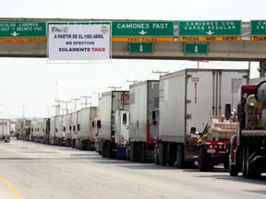 #Tamaulipas // Se frena el cruce de mercancías en Tamaulipas