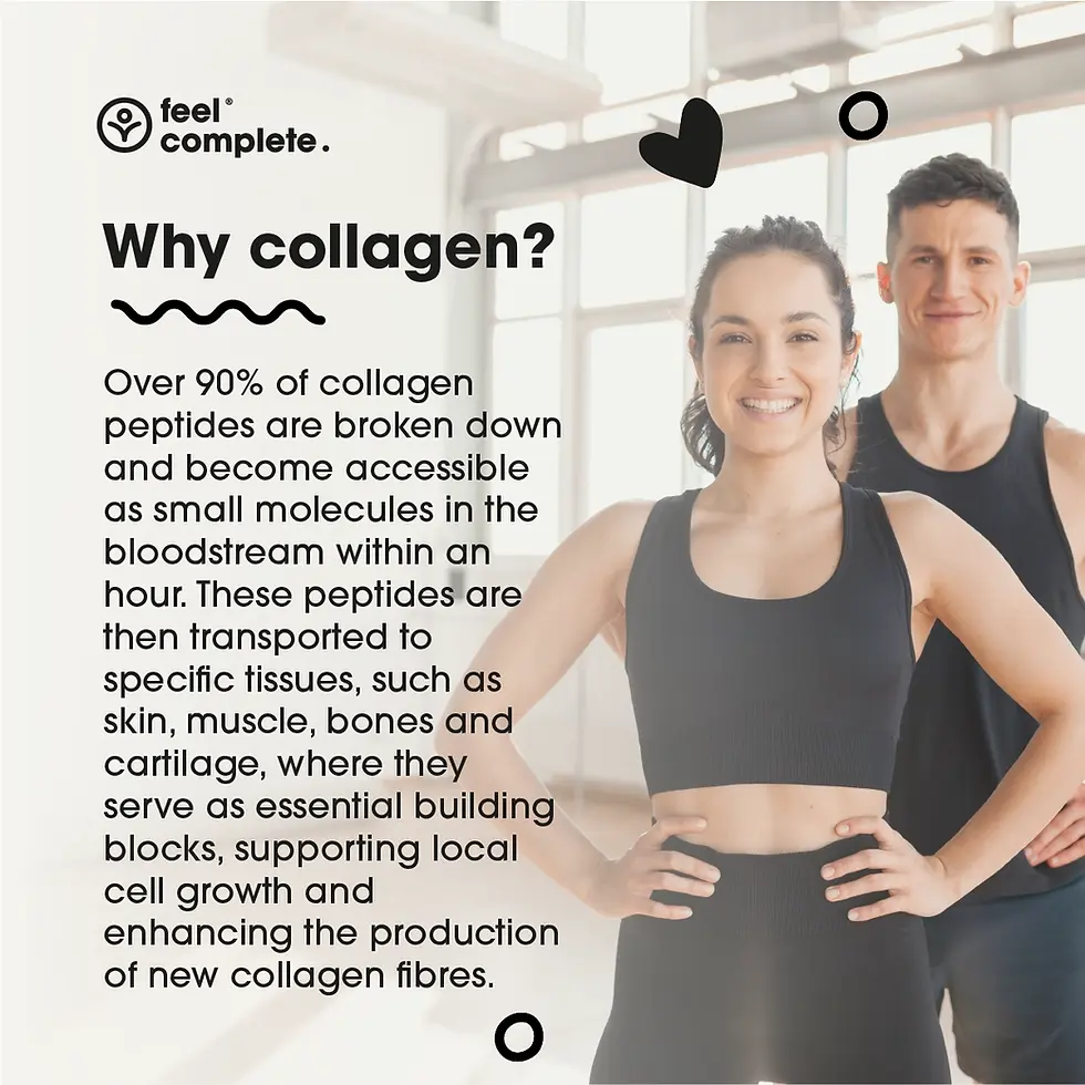 サムネイル： 無味! 家族で好きな飲み物に入れられる Feel Complete プロテインコラーゲン