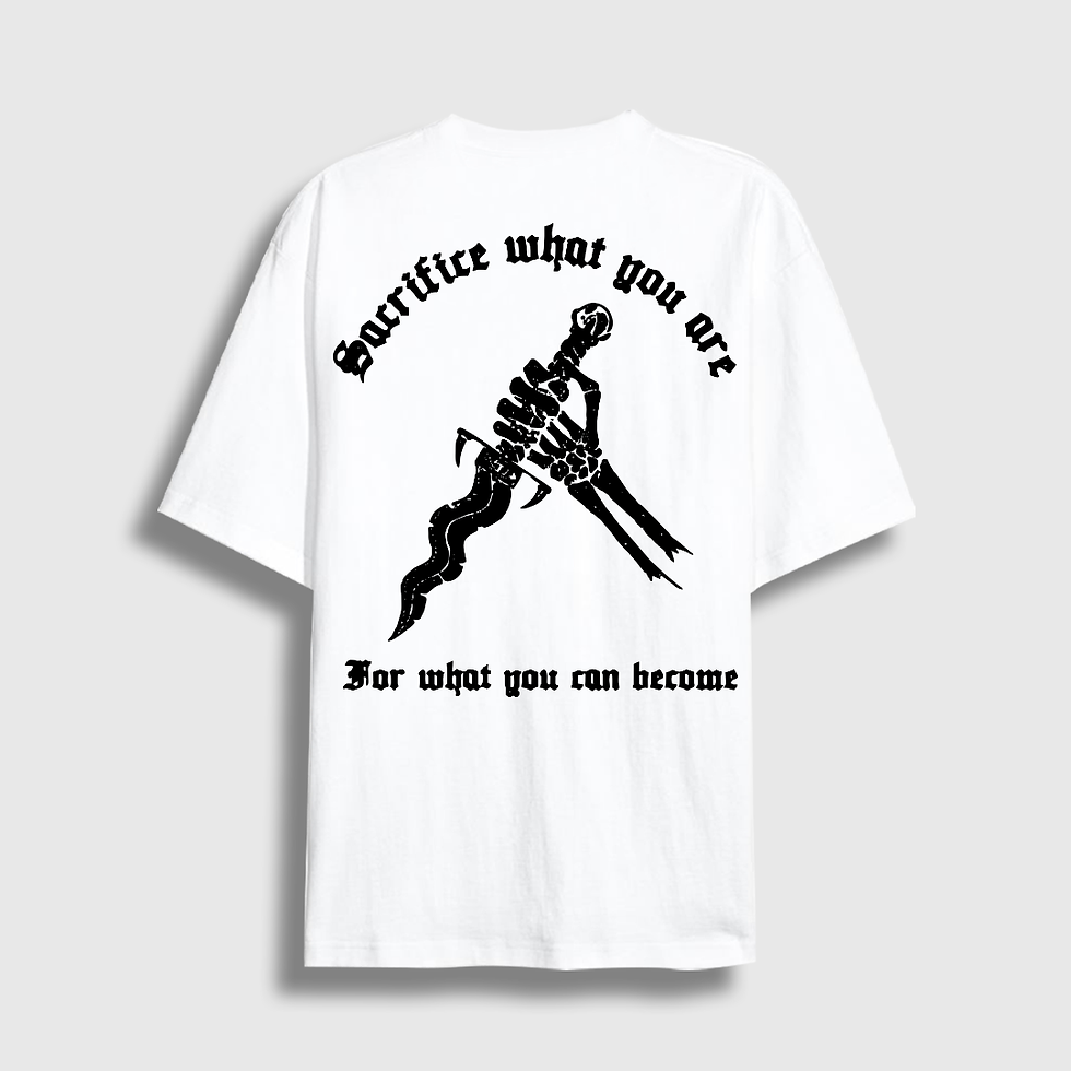 Küçük resim: Sacrifice Oversize T-shirt