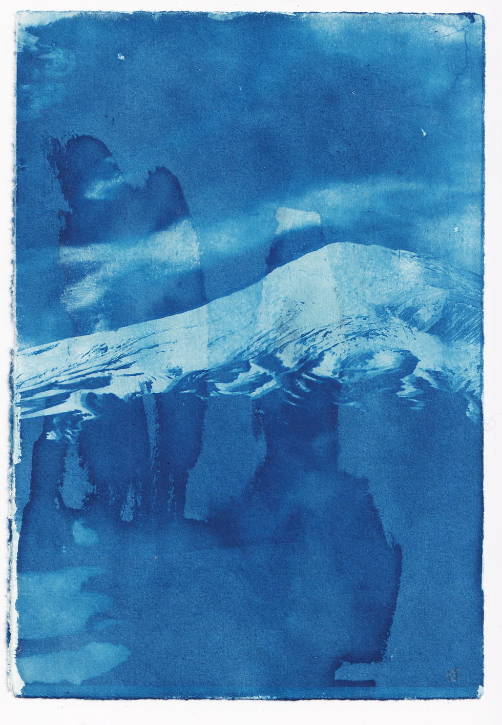 Untitled. study for Mount Damavand