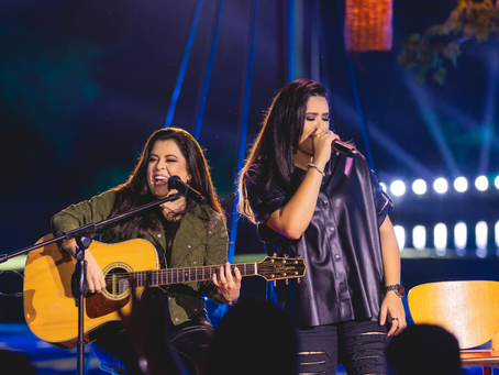Rayane & Rafaela gravam novo projeto ao lado de Henrique & Juliano em Goiânia