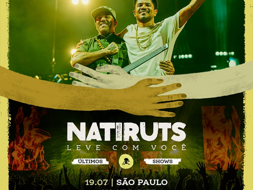 Natiruts faz último show da carreira em São Paulo no Allianz Parque