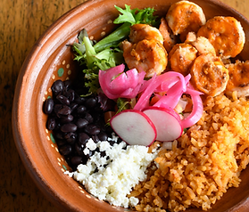 Camarones Rancheros at Taqueria Los Mayas