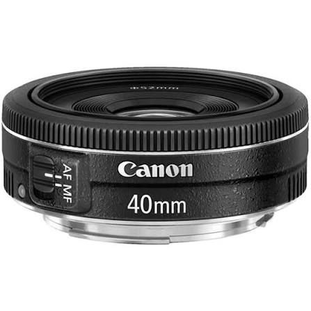 used Canon 40mm f/2.8 STM lens