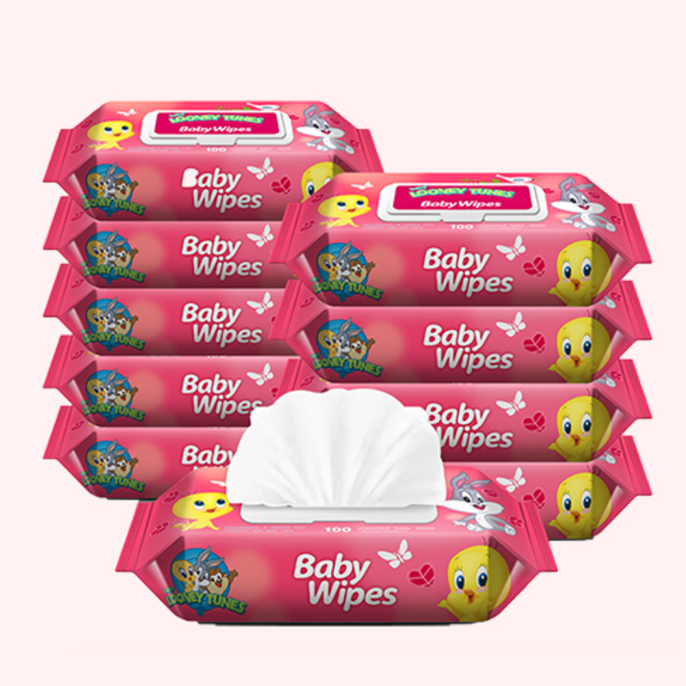 Looney Tunes Wet Wipes 10-packs (800pcs)