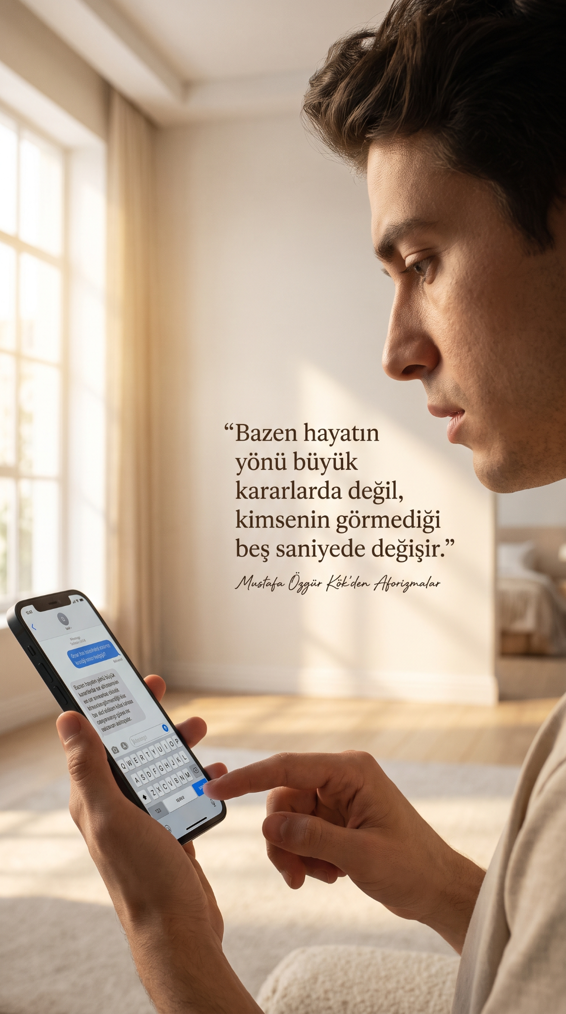 Bazen hayatın yönü büyük kararlarda değil, kimsenin görmediği beş saniyede değişir.