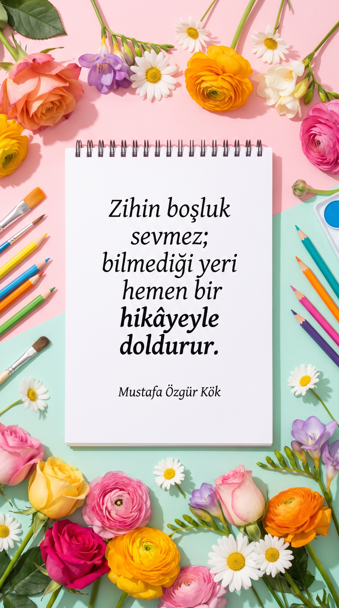 Zihin boşluk sevmez; bilmediği yeri hemen bir hikâyeyle doldurur.